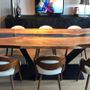 Tables Salle à Manger - Table - L'inspiration d'un bleu des Cévennes. - JIMMY ARTWOOD