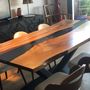Dining Tables - Table - The inspiration of a blue from the Cévennes - JIMMY ARTWOOD