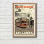 Affiches - Poster Sri Lanka "Un parfum de Ceylon" - Collection Vintage d'affiches Sri Lanka - MY RETRO POSTER