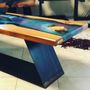 Tables basses - Table Inspirée de la rivière colombienne "caño cristales" - JIMMY ARTWOOD