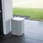 Poubelles de cuisine - OPUS SATIO/OPUS PURUS Jardinière / Bac / poubelle en béton avec couvercle en acier inoxydable en option - CO33 EXKLUSIVE BETONMÖBEL