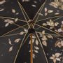 Shelves - LEOPARD UMBRELLA WITH WONDERFUL INTERIOR AND BAMBOO HANDLE, DOUBLE CLOTH - PASOTTI