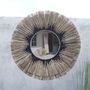 Other wall decoration - Aurora Wicker Wall Mirror - NYAMAN GALLERY BALI