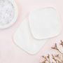 Beauty products - 7 REUSABLE MAKEUP REMOVER PADS + LAUNDRY BAG - BACHCA