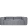 Sofas - Sofa BACH Grey 260 - DAREELS