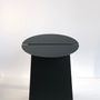 Coffee tables - Round symmetrical side table YOUMY - Anodic black - MADEMOISELLE JO