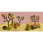 Other wall decoration - Joshua Desert Wallpaper - LALA CURIO LIMITED