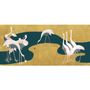 Autres décorations murales - Papier peint Edo Grue & Macarons - LALA CURIO LIMITED
