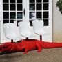 Sculptures, statuettes and miniatures - Furniture “Conversation à 3 on Ensommeille reptile” - MICHEL AUDIARD