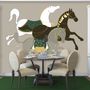 Other wall decoration - Persian Horses Wallpaper - LALA CURIO LIMITED