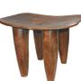 Decorative objects - Luba stool or wooden stool or wooden coffee table - HOME DECOR FR