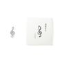 Office design and planning - Silver Incense Holder G Clef - SHOYEIDO INCENSE CO.