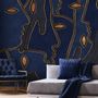 Hotel bedrooms - KW 1007 | Handmade Wallpaper  - AFFRESCHI & AFFRESCHI