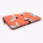 Leather goods - Laptop sleeve iPad: Coral Cranes. - CASYX