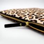 Travel accessories - Laptop sleeve Macbook 13": Savanna Leopard - CASYX