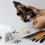 Stationery - Polar Bear tape dispenser/Clip Holder : Stationery Collection - QUALY DESIGN OFFICIAL