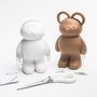 Gifts - Teddy Scissors and Clip Holder: Stationery Collection - QUALY DESIGN OFFICIAL