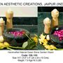 Sculptures, statuettes and miniatures - Multi Purpose Natural Green Stone Bowl (Hand Carved) for Interiors & Outdoors  - VEN AESTHETIC CREATIONS