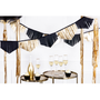 Design objects - Scalloped fringe garland, mix, 3m  - PARTYDECO