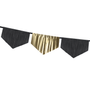 Design objects - Scalloped fringe garland, mix, 3m  - PARTYDECO