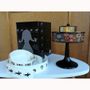 Gifts - Praxinoscope Miniature "Vienne" Brun. Black base - HEMISFERIUM
