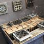 Console table - Antique cement tile workbench - ALL'ORIGINE