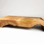 Coffee tables - Table blasse in solid plane wood of Provence - MR LOUIS