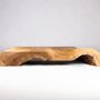 Coffee tables - Table blasse in solid plane wood of Provence - MR LOUIS
