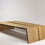 Design objects - Coffee table with stitching in itauba - MR LOUIS