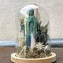 Sculptures, statuettes and miniatures - Glass Bell Marie p.m. - J'AI VU LA VIERGE