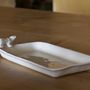 Design objects - Rectangular tray Outside Polar Bear - YUKIKO KITAHARA