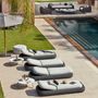 Deck chairs - Kobo lounger anthracite - MANUTTI
