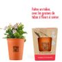 Accessoires de jardinage - Collection kit message avec graines. - RADIS ET CAPUCINE