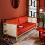 Sofas for hospitalities & contracts - Wicker Sofa 210 - RED EDITION