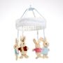 Licensed products - Pierre Lapin Original Musical Mobile - PETIT POUCE FACTORY