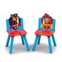 Licensed products - Table with storage and two chairs Paw Patrol - PETIT POUCE FACTORY
