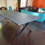 Dining Tables - Dining Table with Byblos Leg - COLOMBUS MANUFACTURE FRANCE