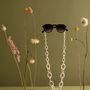 Glasses - Smiley Chain | Mother of Pearl | Glasses Chain - ORRIS LONDON