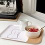 Tea towel -  Kitchen design collection: Biodegradable sponges, Tea Towels and handmade trays - METTEHANDBERG ART PRINTS