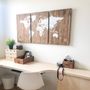 Other wall decoration - Wooden Maps - Maps made from wood - MISS WOOD