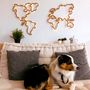Other wall decoration - Led Map - Decorative World Wooden map with light - MISS WOOD