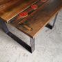 Tables Salle à Manger - Table modèle U base plateau en bois durable - LIVING MEDITERANEO