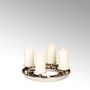 Christmas garlands and baubles - Saturnia table top wreath with 4 candleholders small - LAMBERT