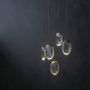 Hanging lights - celestial pebble chandelier round 5 - OCHRE