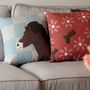 Fabric cushions - WILD HORSES cushions - MY FRIEND PACO