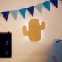 Other wall decoration - Wooden Silhouette Wall Light – Cactus - SOMESHINE