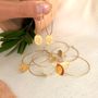 Jewelry - Provence herbarium medallions hoop earrings - JOUR DE MISTRAL