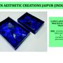 Trays - Lapiz-Lazuli Semi-Precious Stone Tray - VEN AESTHETIC CREATIONS