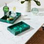 Trays - Malachite Semi-Precious Stone Trays  - VEN AESTHETIC CREATIONS