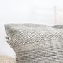Fabric cushions - Giant Moroccan Kilim Wool Floor Cushion - Shadoui - TASHKA RUGS